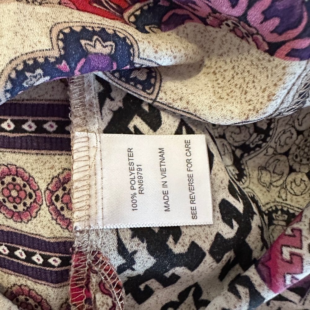 Sara Michelle Multicolor Floral Tonic. Size medium - Picture 9 of 10